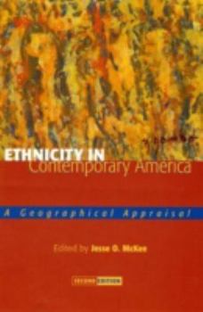 Hardcover Ethnicity in Contemporary America: A Geographical Appraisal Book