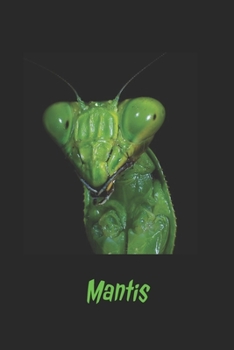 Paperback Mantis blank journal / diary design 01: 6 x 9, 100 pages Book