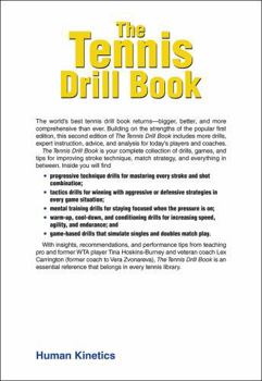 Paperback The Tennis Drill Book