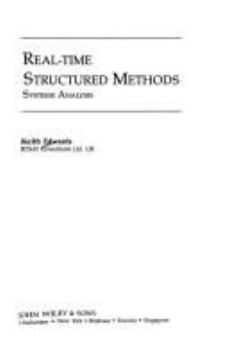 Hardcover Real-Time Structured Methods: Systems Analysis (Wiley Series in Software Engineering Practice) Book