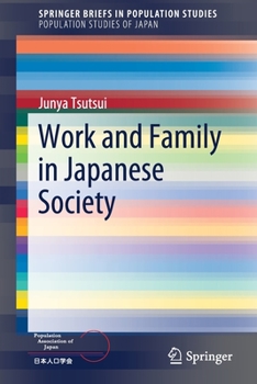 Paperback Work and Family in Japanese Society Book