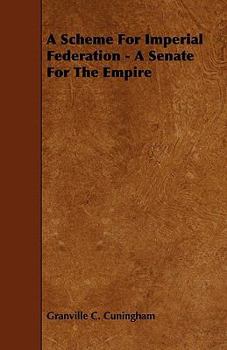 A Scheme for Imperial Federation