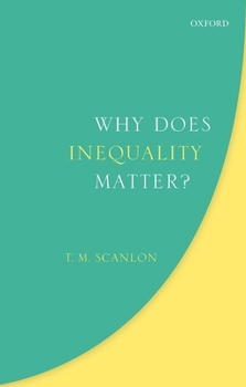 Hardcover Why Does Inequality Matter? Book
