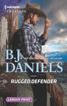 Mass Market Paperback Rugged Defender [Large Print] Book