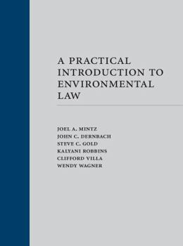 Hardcover A Practical Introduction to Environmental Law Book
