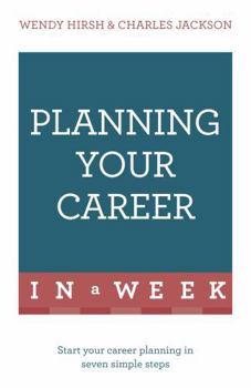 Paperback Planning Your Career in a Week Book