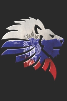 RUSSIA NOTEBOOK: Russia Notebook | college book | diary | journal | booklet | memo | composition book | 120 sheets - Dot Grid paper 6x9 inch