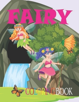 Paperback Fairy Coloring Book: Really Relaxing Fairy Mandala Coloring Pages for Girls and Boys - Big 50 Printable Images Fairy Coloring Pages Book Gi Book