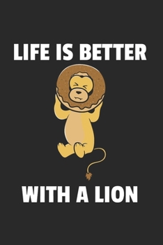 Löwe Notizbuch: Löwe Notizbuch für Liebhaber / Notizheft / Notizblock A5 (6x9in) Dotted Notebook / Punkteraster / 120 gepunktete Seiten (German Edition)