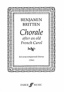 Paperback Chorale After an Old French Carol: Satb, Choral Octavo Book