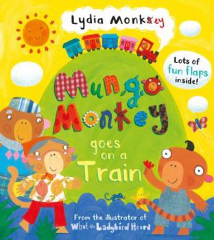 Paperback Mungo Monkey Goes on a Train Book