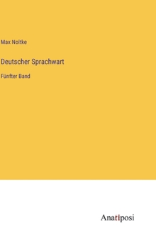 Hardcover Deutscher Sprachwart: Fünfter Band [German] Book