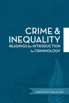 Paperback Crime and Inequality Book