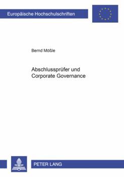 Paperback Abschlusspruefer Und Corporate Governance [German] Book
