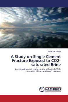 Paperback A Study on Single Cement Fracture Exposed to Co2-Saturated Brine Book