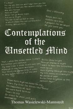 Paperback Contemplations of the Unsettled Mind Book