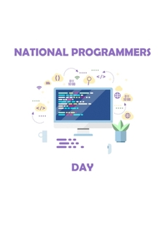 Paperback National Programmers Day: 6x9 120 pages blank - Your personal Diary Book