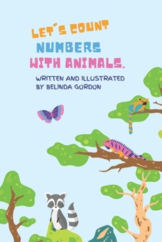 Paperback Let's Count Numbers with Animals Book
