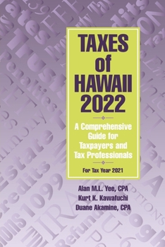 Paperback Taxes of Hawaii 2022 Book