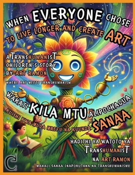 When Everyone Chose to Live Longer and Create Art: A TranshumanisT Children's Story (English / Swahili) Where Art Meets Transhumanism
