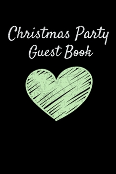 Paperback Christmas Party Guest Book: Awesome Guest Comments Book For Christmas Party Book