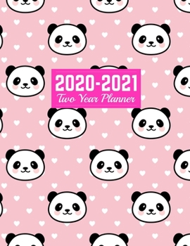 2020-2021 Two Year Planner: Handy January 1, 2020 to December 31, 2021 Weekly & Monthly View Planner, Organizer & Diary Art Cover 00023189