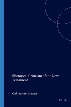 Paperback Rhetorical Criticism of the New Testament Book