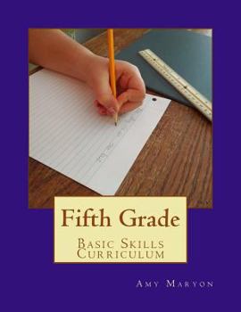 Paperback Fifth Grade Basic Skills Curriculum Book