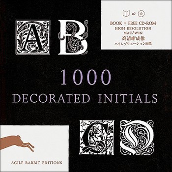 Paperback 1000 Decorated Initials [With CDROM] Book