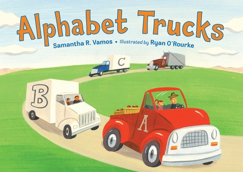 Hardcover Alphabet Trucks Book