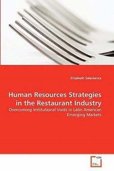 Paperback Human Resources Strategies in the Restaurant Industry Book
