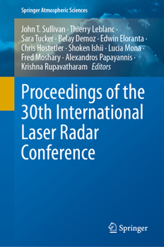 Hardcover Proceedings of the 30th International Laser Radar Conference Book