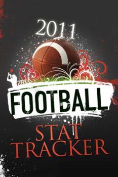 Paperback Football Stat Tracker Book