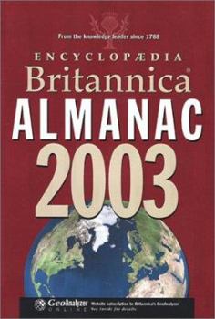 Hardcover Encyclopaedia Britannica Almanac 2003 Book
