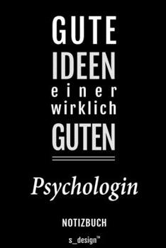 Notizbuch für Psychologen / Psychologe / Psychologin: Originelle Geschenk-Idee [120 Seiten liniertes blanko Papier] (German Edition)