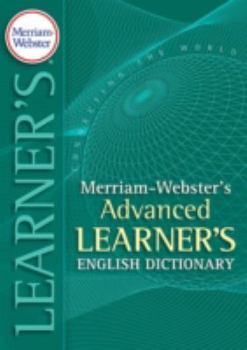 Hardcover Merriam-Webster's Advanced Learner's English Dictionary Book