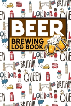 Paperback Beer Brewing Log Book