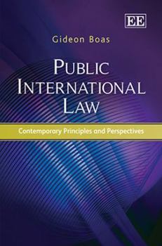 Hardcover Public International Law: Contemporary Principles and Perspectives Book