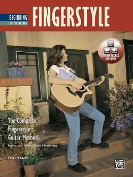 Paperback Beginning Fingerstyle Guitar Method (Book & CD) Book