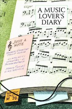 Hardcover A Music Lover's Diary Book