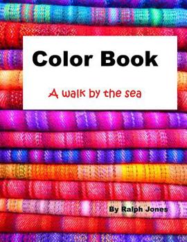 Paperback Color Book: A Walk By The Sea Book