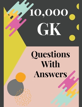 Paperback 10,000 GK Questions With Answers Book