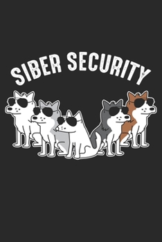 Siber Security: Hund Sibirischer Husky  Notizbuch liniert 120 Seiten für Notizen Zeichnungen Formeln Organizer Tagebuch