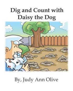 Paperback Dig and Count with Daisy the Dog Book