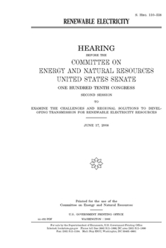 Paperback Renewable electricity Book