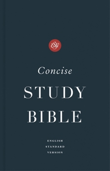 Paperback ESV Concise Study Bible(tm), Economy Edition (Paperback) Book