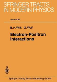 Paperback Electron-Positron Interactions Book
