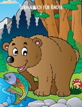 Paperback Tiermalbuch für Kinder 2 [German] Book