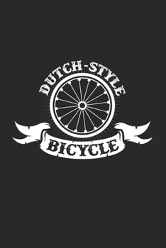 Dutch-Style bicycle: 6x9 Dutch Bicycle | grid | squared paper | notebook | notes