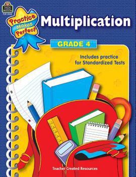 Paperback Multiplication Grade 4 Book